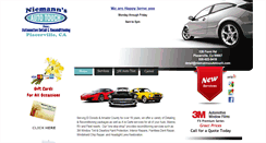 Desktop Screenshot of niemannsautotouch.com