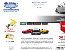 Tablet Screenshot of niemannsautotouch.com